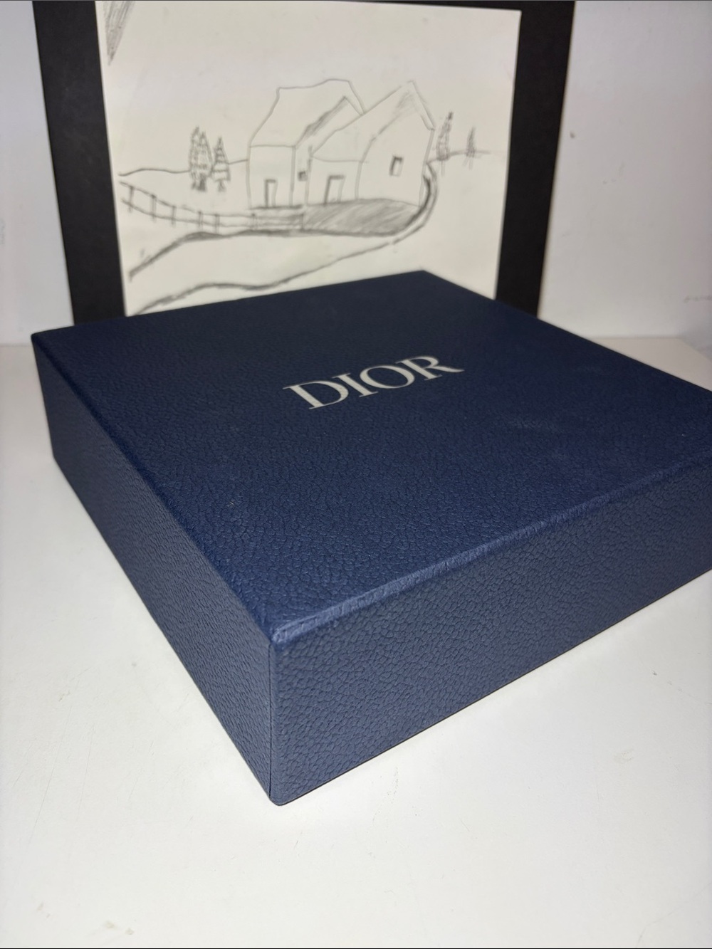 Dior Empty blue Box